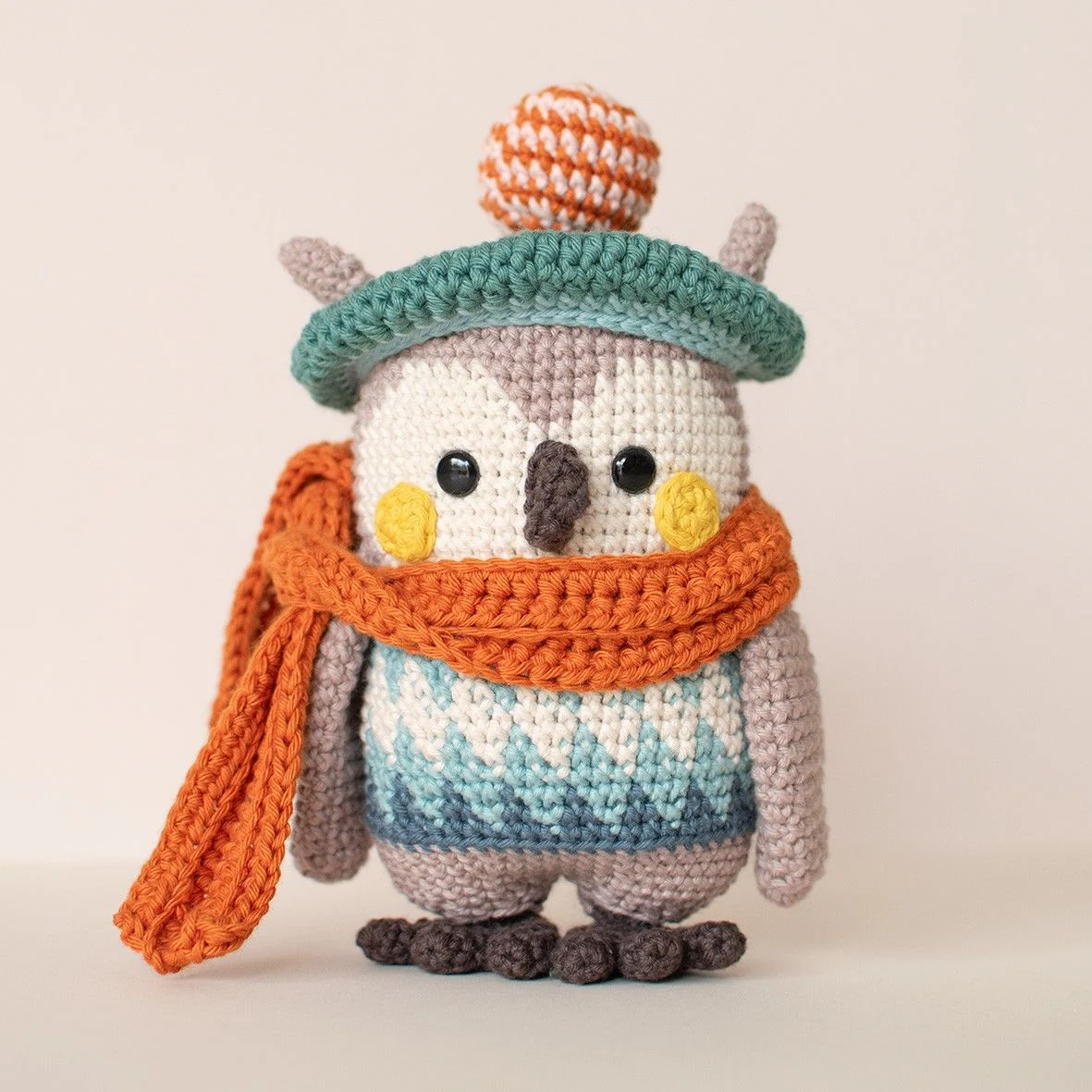 Atahualpa Owl - Zestaw do szydełkowania