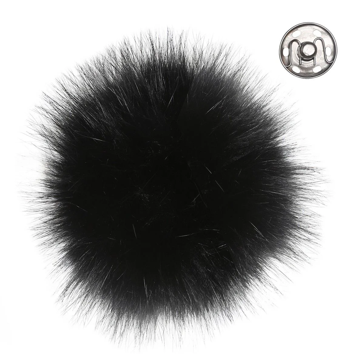 Pompon - Czarny