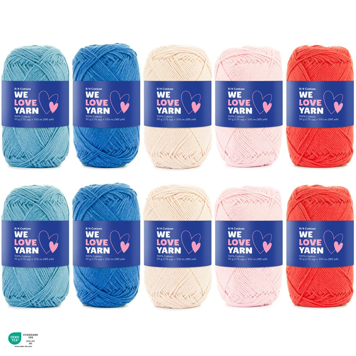 8/4 Cotton Color Pack 02