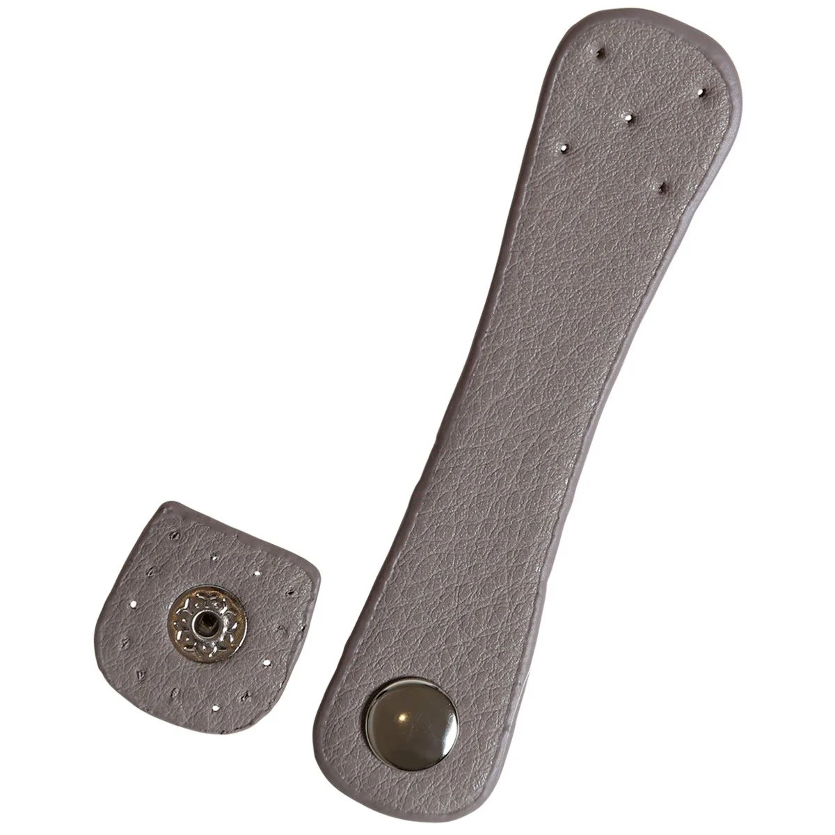 Pasek z zatrzaskiem- skóra PU - 11 x 2 cm - Image 10