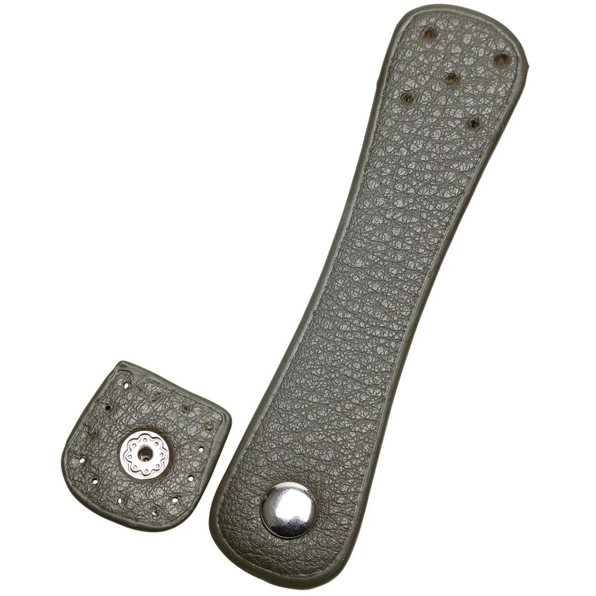 Pasek z zatrzaskiem- skóra PU - 11 x 2 cm - Image 11