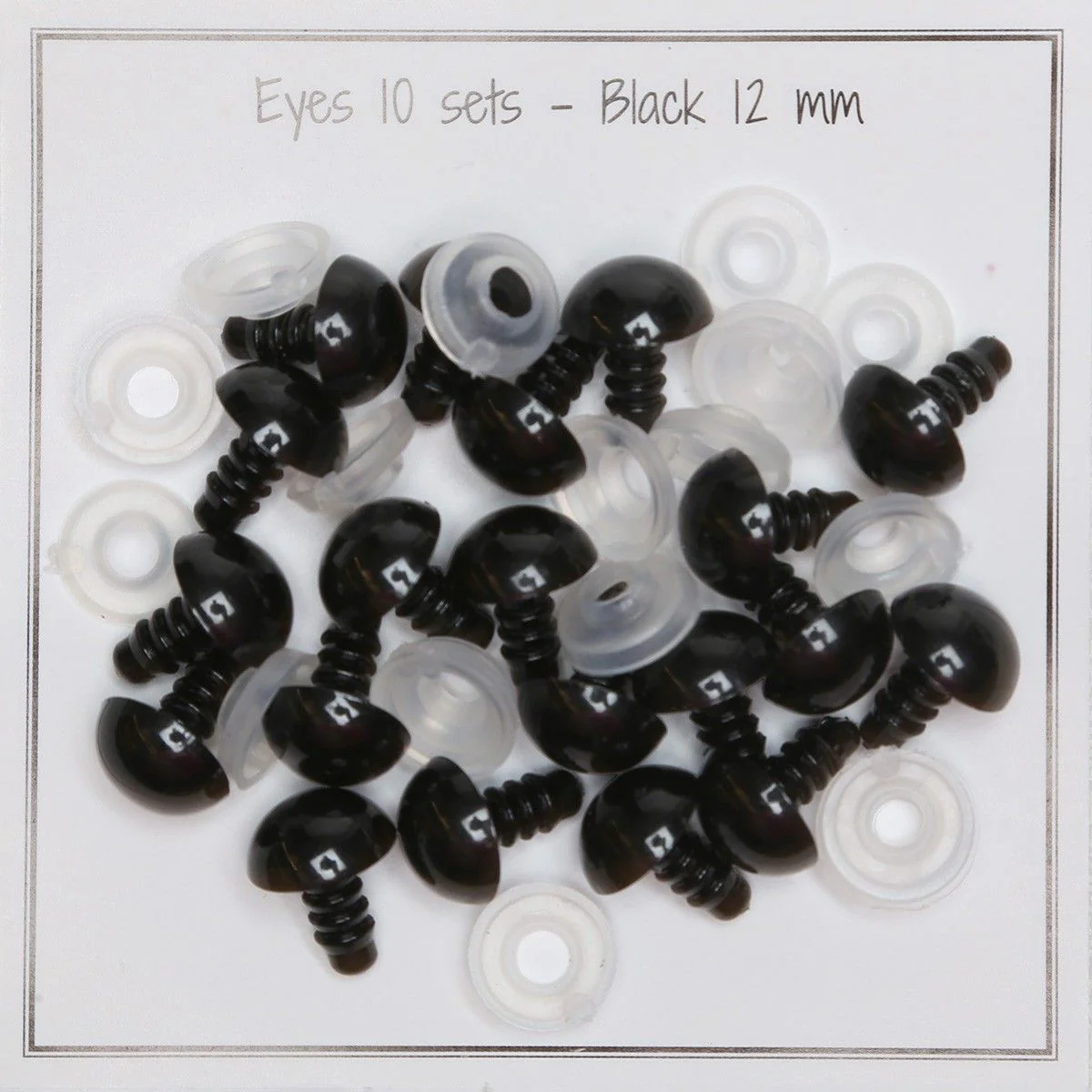 Oczka zaciskowe - 12 mm