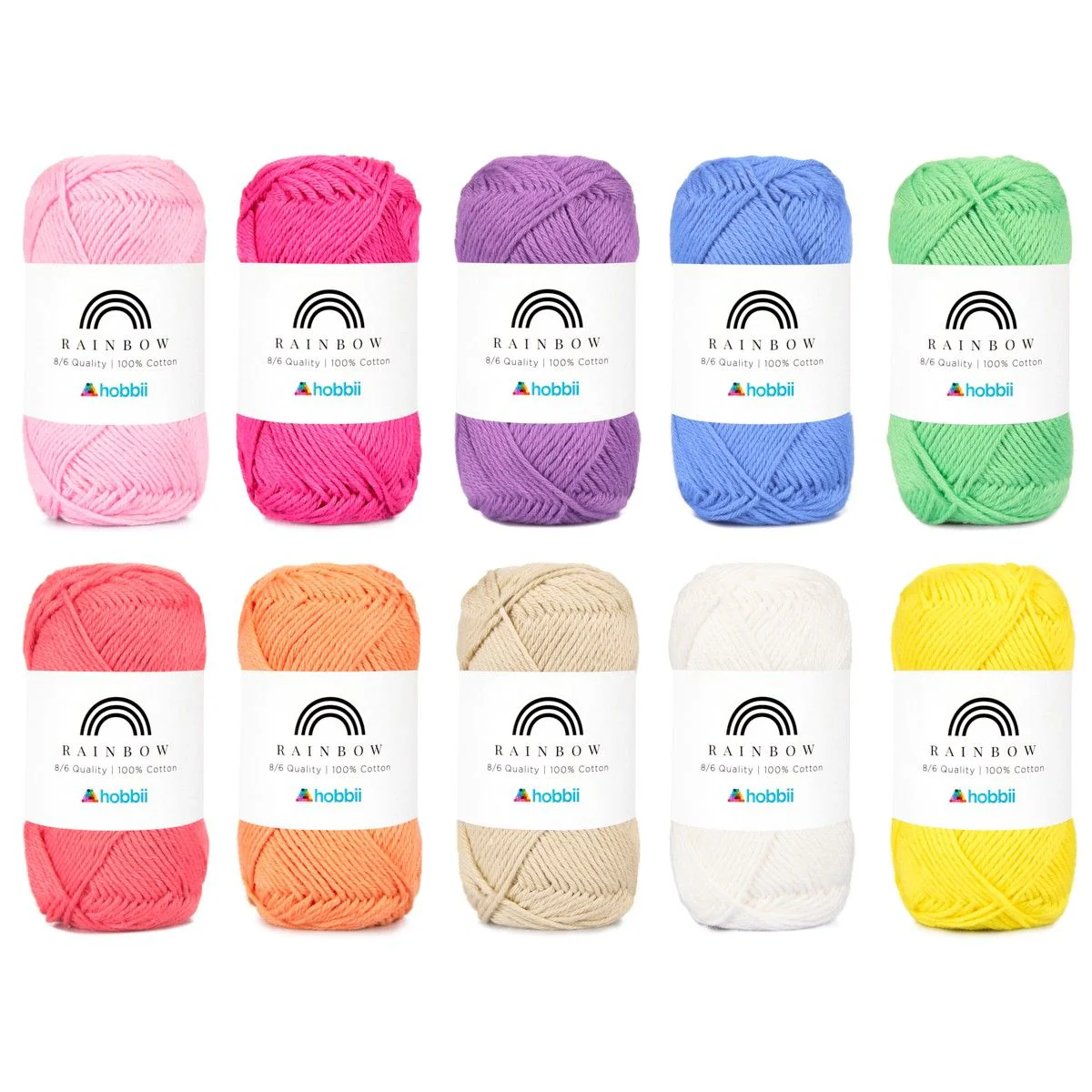 Rainbow Cotton 8/6 Color Pack - Image 5