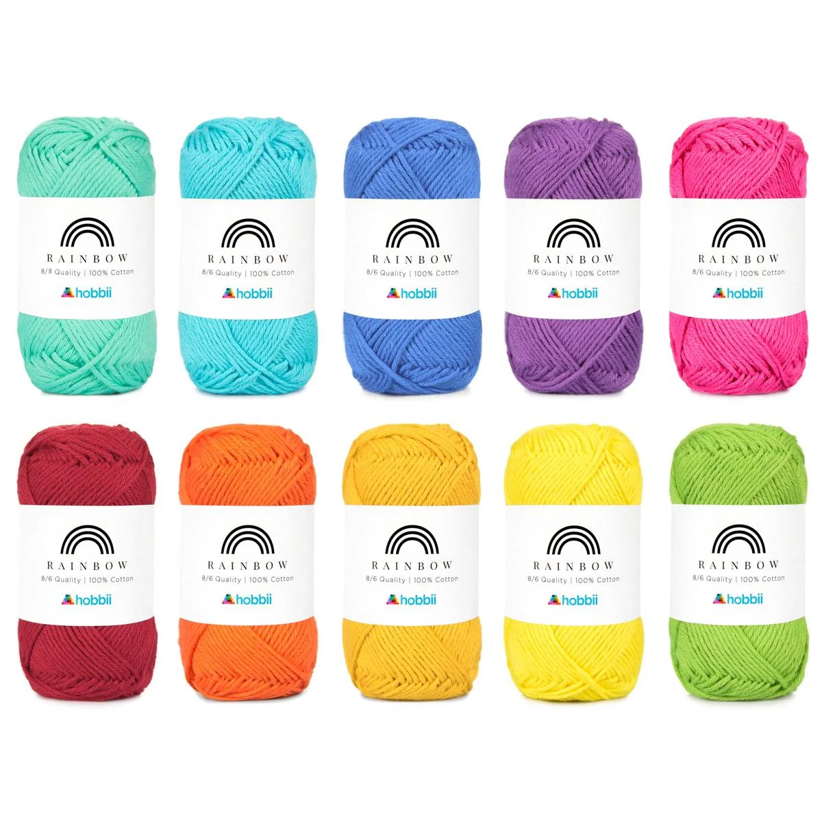 Rainbow Cotton 8/6 Color Pack - Image 7