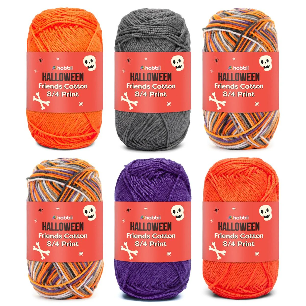 Friends Cotton 8/4 Print Halloween Color Pack (Edycja Limitowana) - Image 8