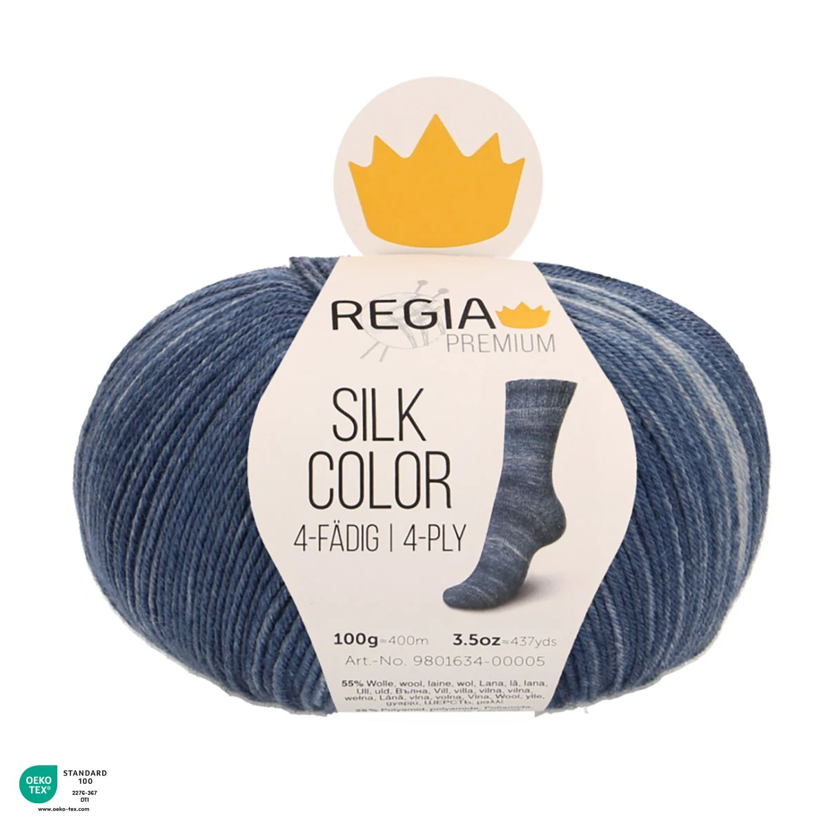Regia Premium Silk Color 4-ply - Image 24