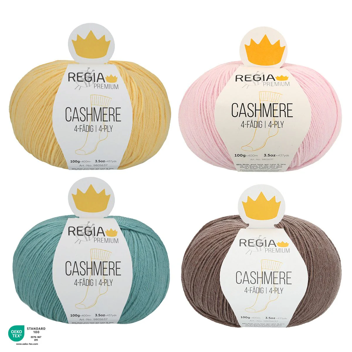 Regia Premium Cashmere 4-ply