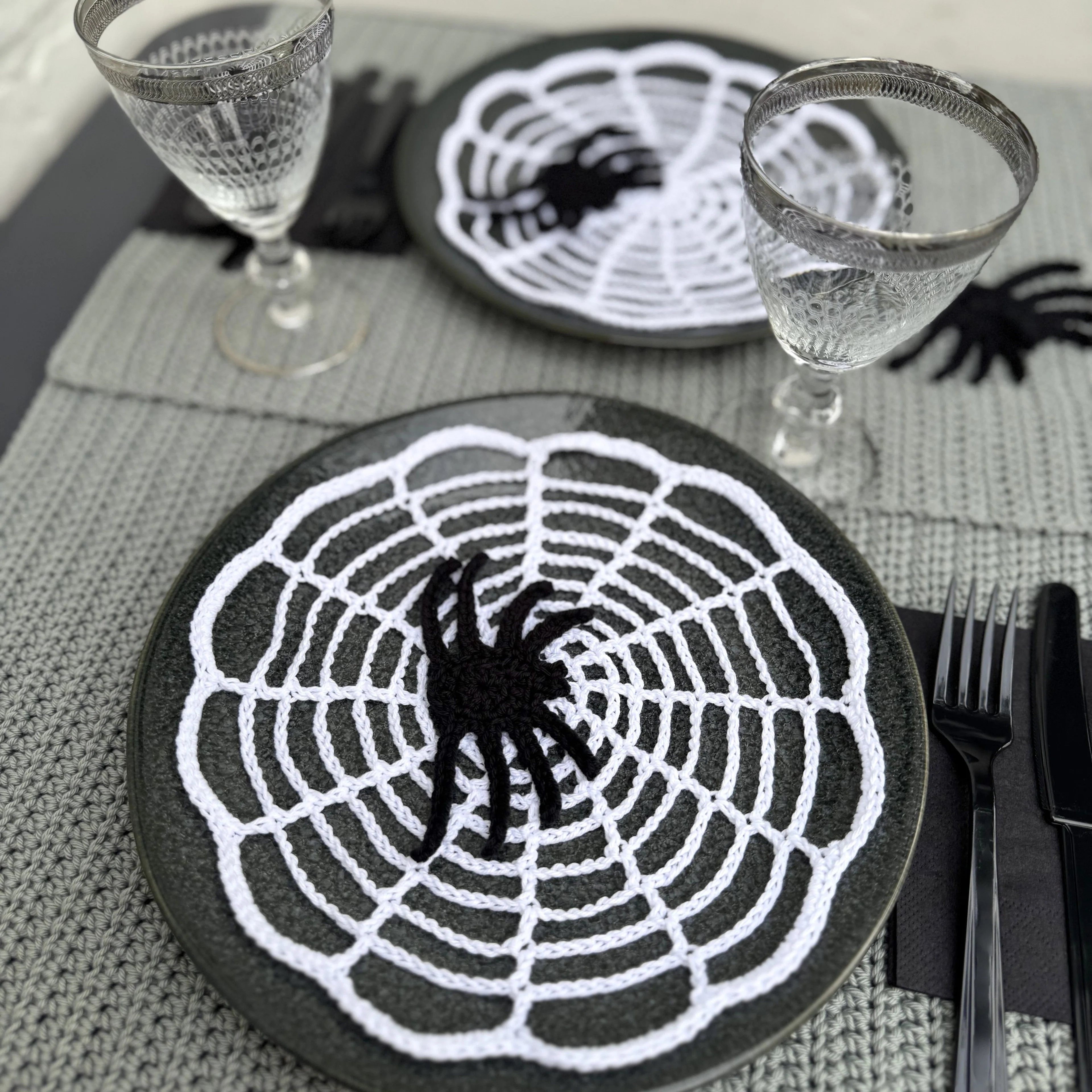 Halloween Spider - Dekoracja na stół - Image 3